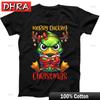 Merry Ducking Christmas Duck Saying Meme Funny Gift Black Tee T Shirt Vintage Clothing Tshirts for Work From Home TShirt Femme