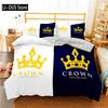 King And Queen Duvet Cover Set Microfiber Beard And Red Lips King Size Bedding Set For Couple Romantic Valentine's Day Presents