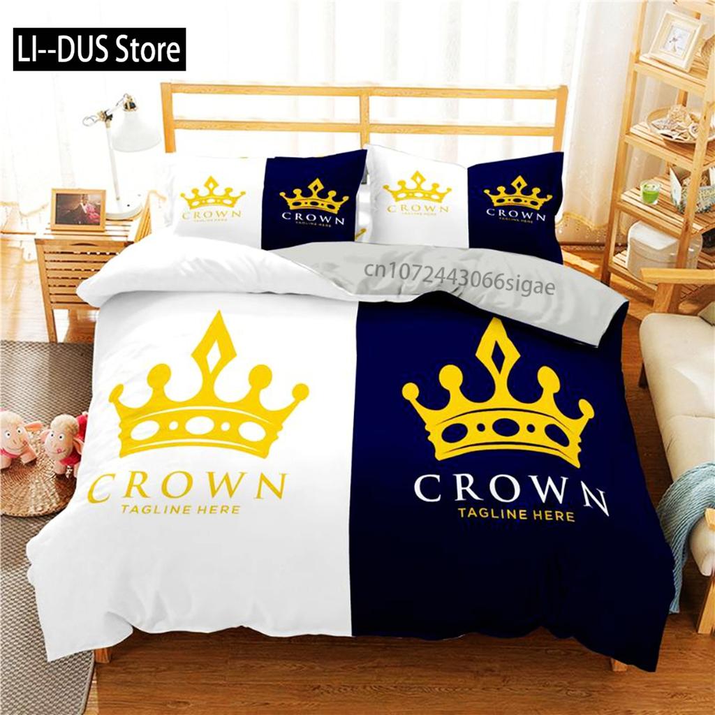 King And Queen Duvet Cover Set Microfiber Beard And Red Lips King Size Bedding Set For Couple Romantic Valentine's Day Presents