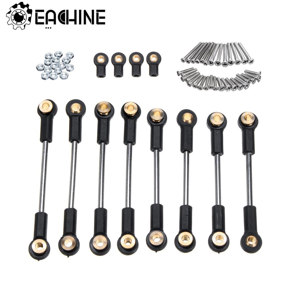 Buy Eachine Replacement Part Metal Suspension Toe Link Tie Rod Set For WPL 1/16 C14 C24 RC Car