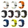 Bracelet en Silicone Sportif Pour Samsung Galaxy Watch 8 Classic 46mm Bracelet Bicolore Pour Samsung Watch8 44mm 40mm Bracelet