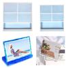 Rectangle Silicone Photo Frame Mold,DIY Personalized Photo Silicone Tool for Making Souvenir Handmade Craft Home Decor