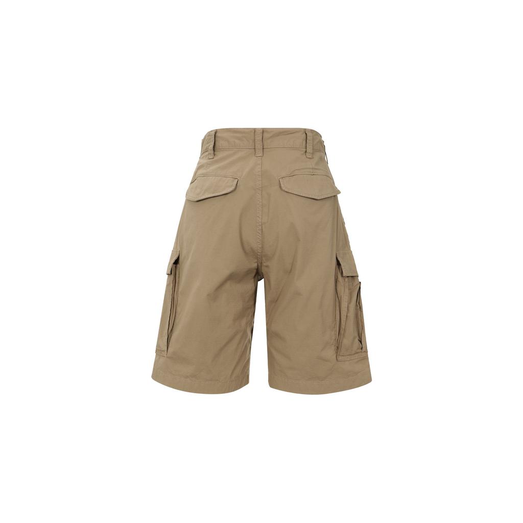 UNIQLO SS22 Solid Color Straight Leg Casual Shorts Men shorts Khaki 444620-33
