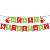 Weihnachten Grinch Thema Frohes Grinchmas Flagge Kuchenkarte Ballon Set Anpassung