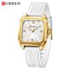 CURREN Waterproof Nurse Watch for Medical Professionals Students Women Time Luminouse Easy Read Dial Colorful Silicone Band