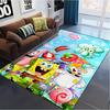 Yellow Sponge Cartoon Carpet Rug for Living Room Bedroom Home Sofa Decoration,Kids play Non-slip Floor Mat