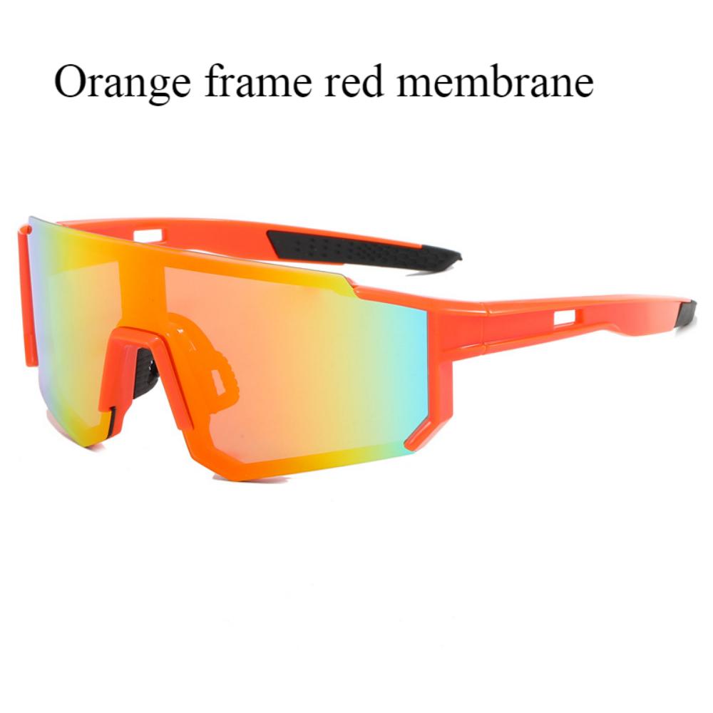 Europäische und amerikanische neue Sport-Radbrillen, Fahrrad-Trend Herren- und Damen-farbige Outdoor-Sonnenbrillen, beschichtete Modebrillen