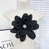 Handmade Diy Three-Dimensional Flower Accessories Chiffon Fabric Multi-Layer Three-Dimensional Large Flower Clothes Decoration Corsage Hot-Selling