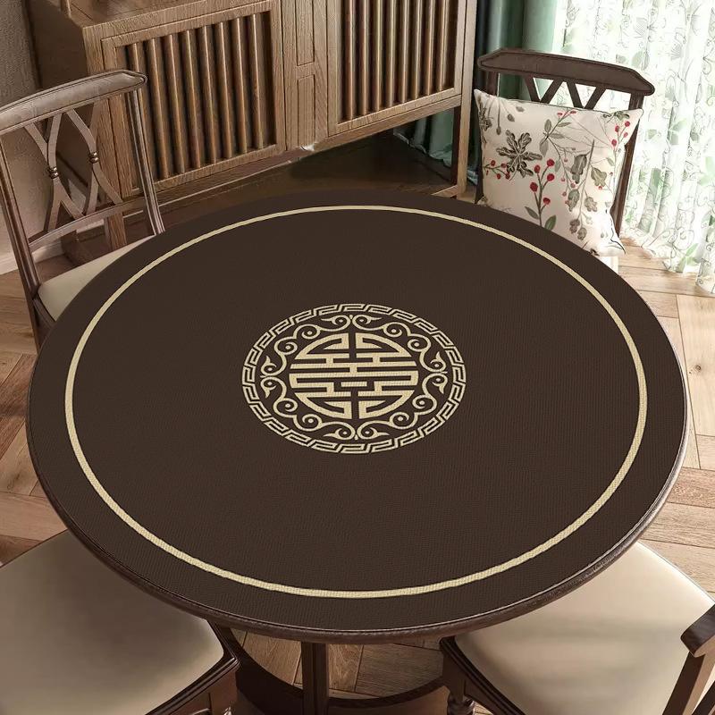 New Chinese Silent Mahjong Table, Tablecloth, Diatom Mud, Quick-Drying, Dirt-Resistant And Easy To Take Care Of, Table Mat Can Be Cut Mat