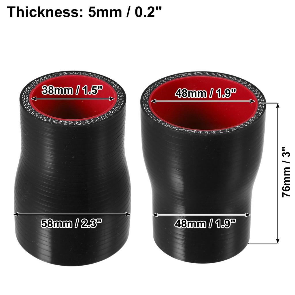 uxcell Silicone Hose, Silicone Tube, Intercooler, Turbo, Intake, Rajator Hose, Cooling, Connection Hose, Universal