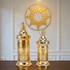 2026 Ramadan Decorative Led Lantern Set Hanging Gold Battery Lamp Perfect Festival Gift (EU Stock)