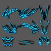 PowerZone Custom Team Graphics Backgrounds Decal Stickers Kits For KTM SX SXF 2013-2015 EXC XCW Enduro 2014-2016 125 to 500cc
