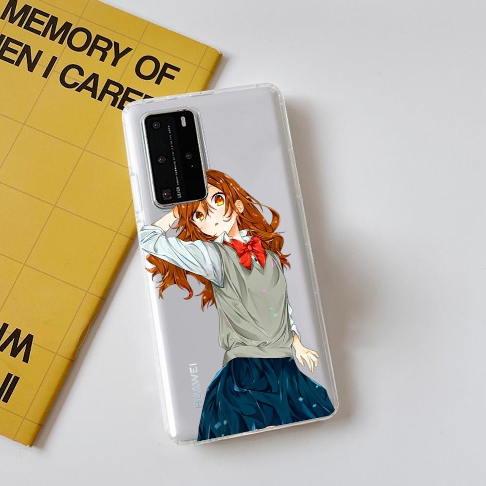 Anime Horimiya Phone Case for Samsung S10 20 22 23 A10 40 for Xiaomi10 Note10 for Huawei P50 20 Honor60 70