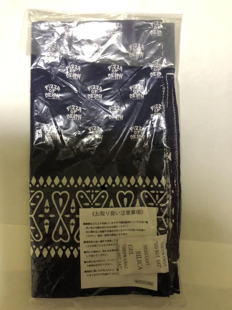 PIZZA OF DEATH Official Merchandise Bandana