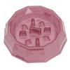 Slow Feeder Dog Bowls Food Grade Prevent Chocking Digestive Aid Dog Slow Feeding Puzzle Bowl for Dogs Cats Purple