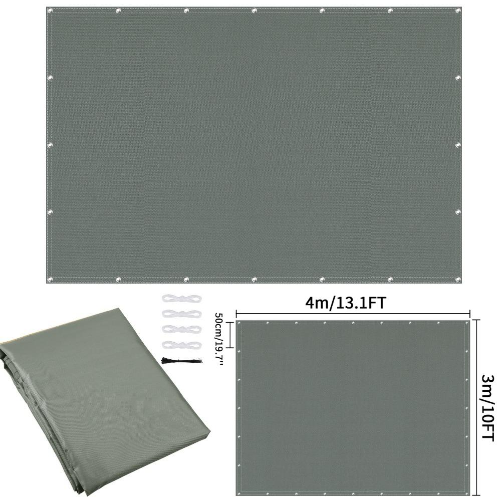 Waterproof Privacy Fence Screen Fence Covering Privacy with Grommets UV Protection Fencing Shade Cover for Outdoor Yard Backyard
