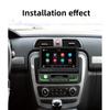 1 Din Autoradio Elektrisch versenkbarer Bildschirm Autoradio Universal Multimedia MP5 Player 7 Lichter Kabelgebundenes Carplay Bluetooth Auto Stereo