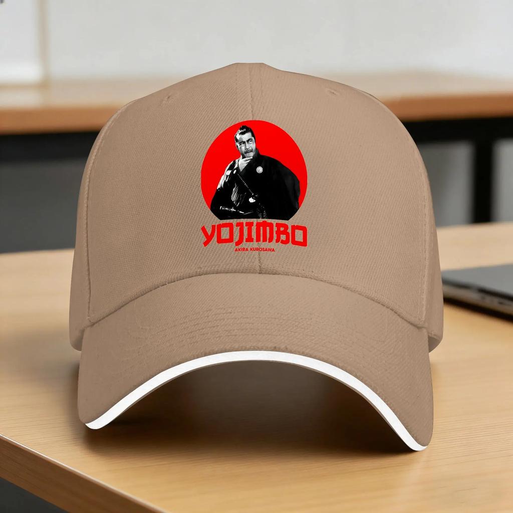 Akira Kurosawa Yojimbo Samurai Film Baseball Cap Kpop Rock Sun Visor Trucker Hat Couple Women Trendy Design Snapback Cap