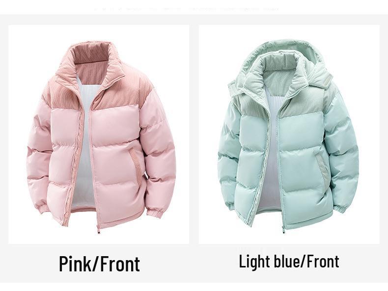 Cappotto invernale in cotone ispessito da uomo 2025: Indossabile in due modi, con velluto, caldo e resistente al freddo