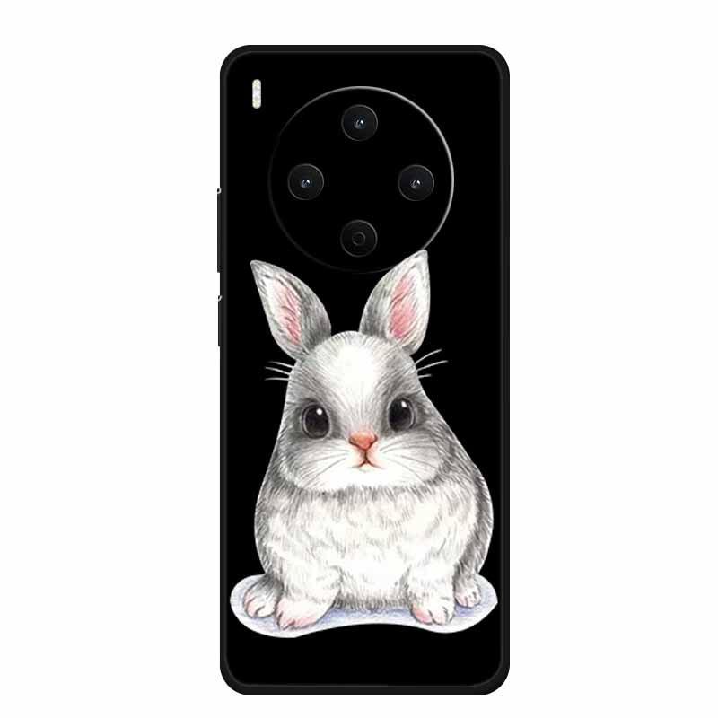 Black Silicone Case For Vivo Y500 Pro 5G 2025 Case Cartoon Cat Soft Back Cover For Vivo Y500 Pro Phone Case 6.67" Fundas Coque
