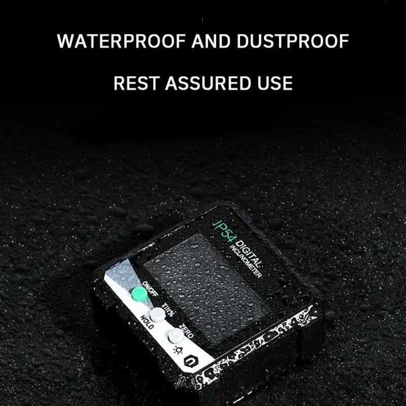 Digital Display Inclination Box Precision Measurement with Backlight Magnetic Suction Protractor Inclinometer Angle Meter 1PC