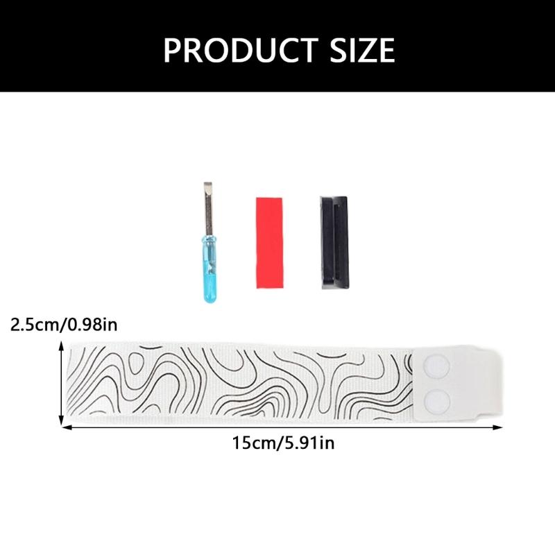 Modischer Tastaturgurt Ergonomisches Tastaturband Einzigartiger Stil zur Verbesserung des Stils und für bequeme Tragbarkeit