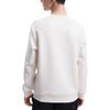 FILA Letter Round Neck Loose Sweatshirt Men sweatshirt Milk-White F11M339210FIV