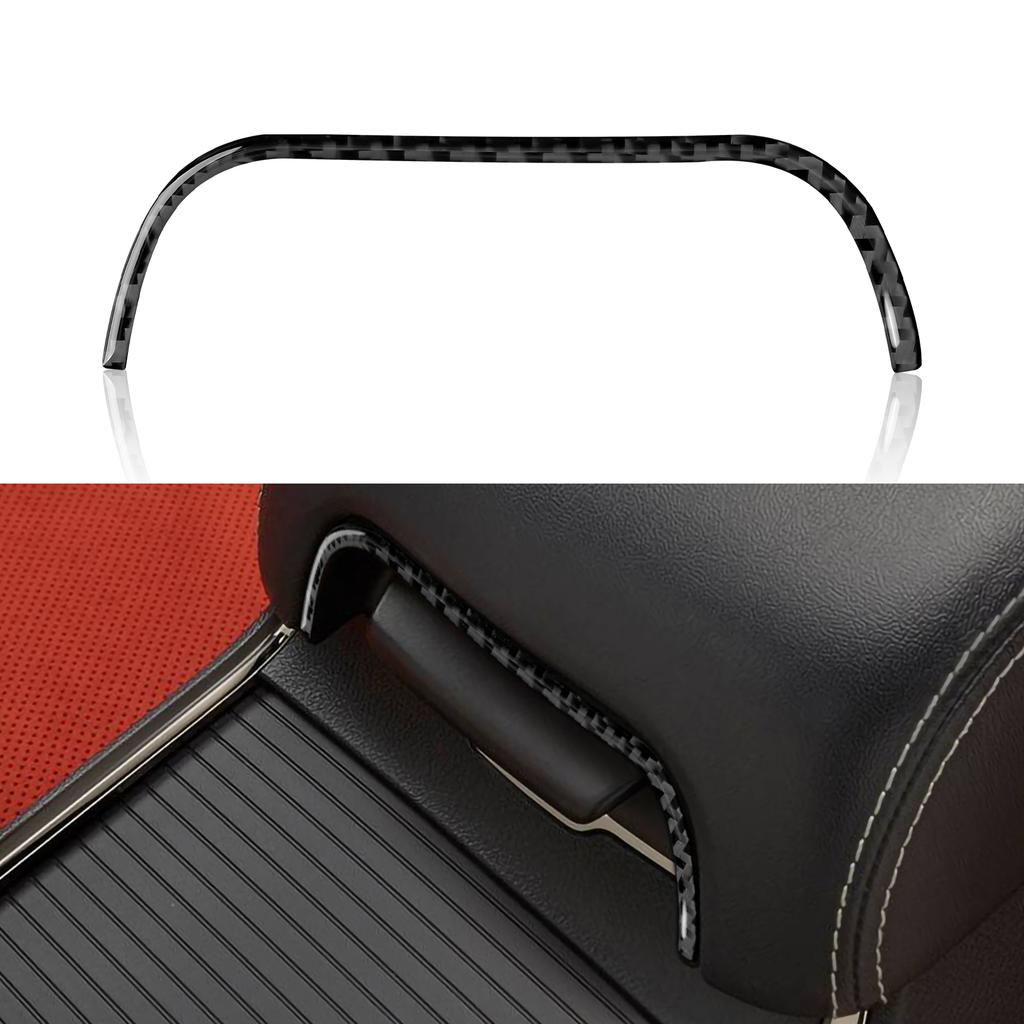 For Chrysler 300 (2011-2014) Car Center Console Gear Shift Panel Steering Wheel Cover Carbon Fiber Interior Sticker Accessories