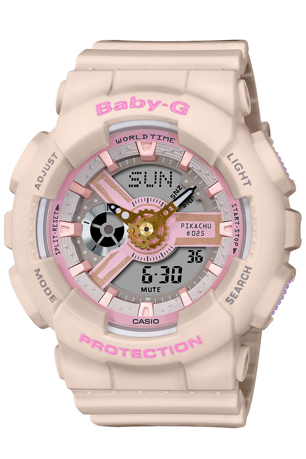 

Baby G Pikachu Collaboration Model Pink [Casio] BA-110PKC-4AJR Жіночі рожевий