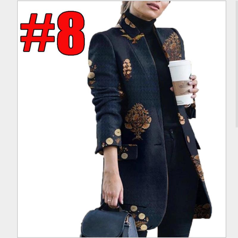 Modny damski płaszcz wełniany z klapami, swobodny, luźny, długi trencz, płaszcz jesienno-zimowy, długi płaszcz, trencz, duży