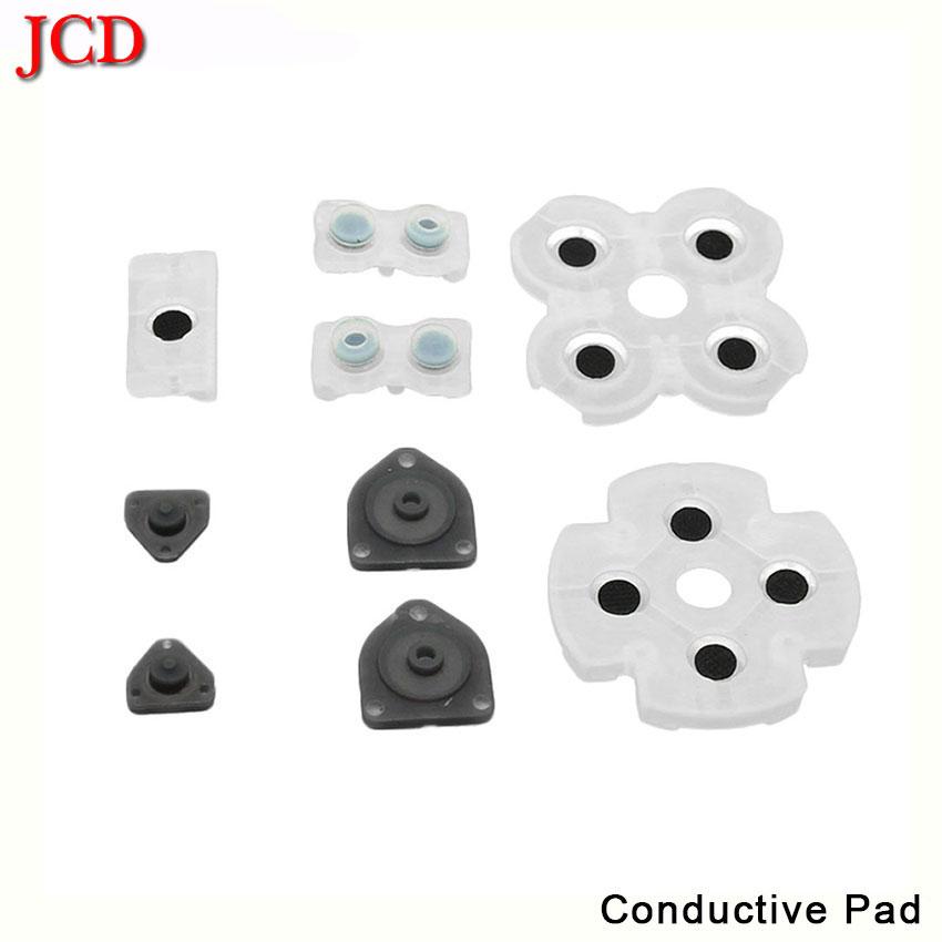 For PS4 JDS 030 011 040 050 Controller Repair Set L1 R1 L2 R2 Trigger Buttons 3D Analog Sticks Cap Conductive Rubber Screwdriver