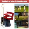 25-Ball Capacity Golf Ball Launcher Set Foot Pedal Control Golf Ball Dispenser  Golf Simulator