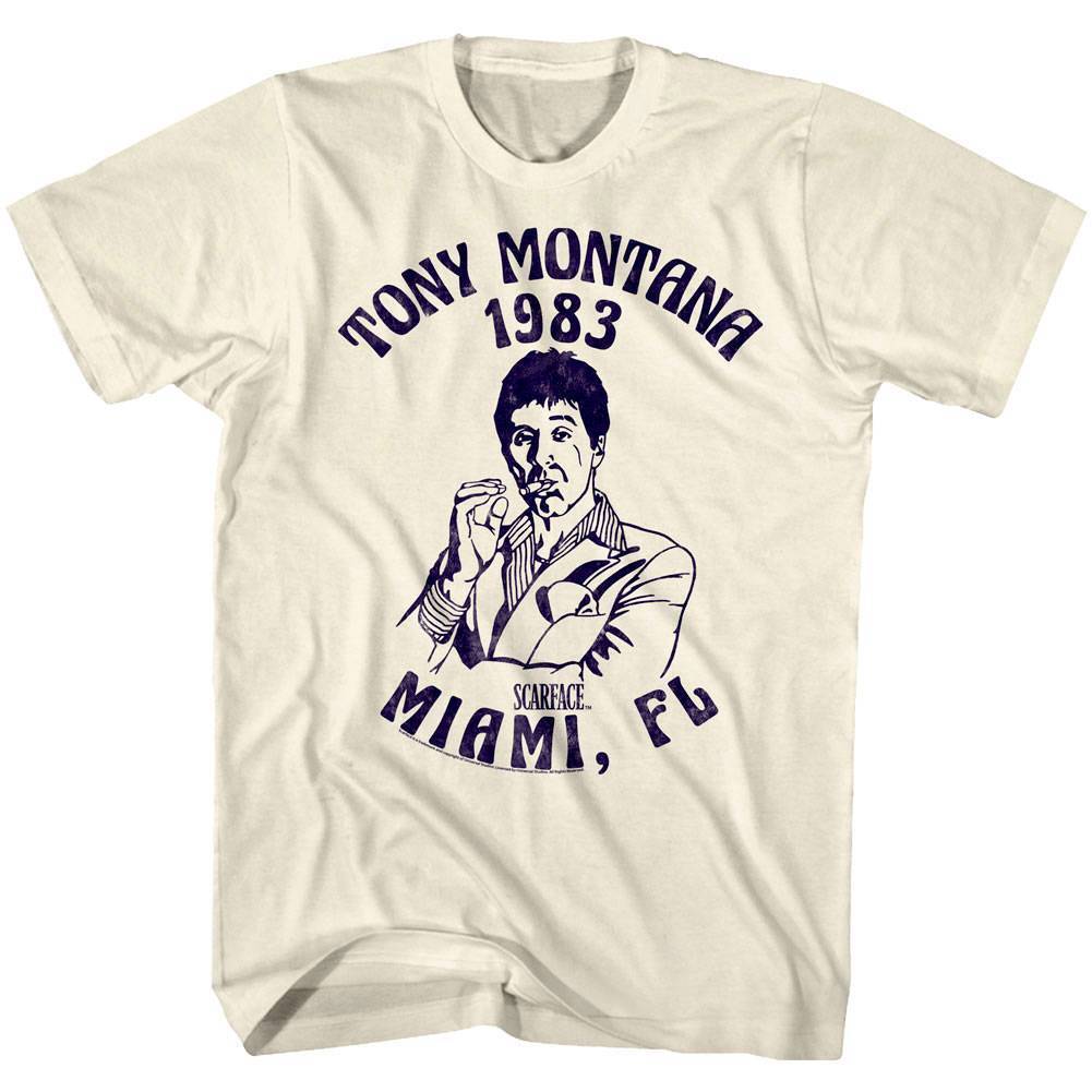 Scarface Miami 1983 Cigar Men T Shirt L