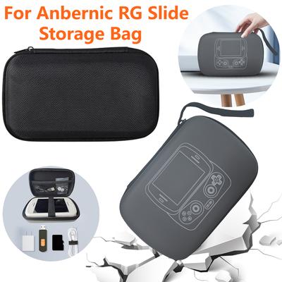 For Anbernic RG Slide Game Console Storage Case Portable Travel Organiser Shockproof Console Storage Bag Protective Shell Gifts
