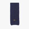 LAMBSWOOL 100 KNIT MUFFLER (NAVY)