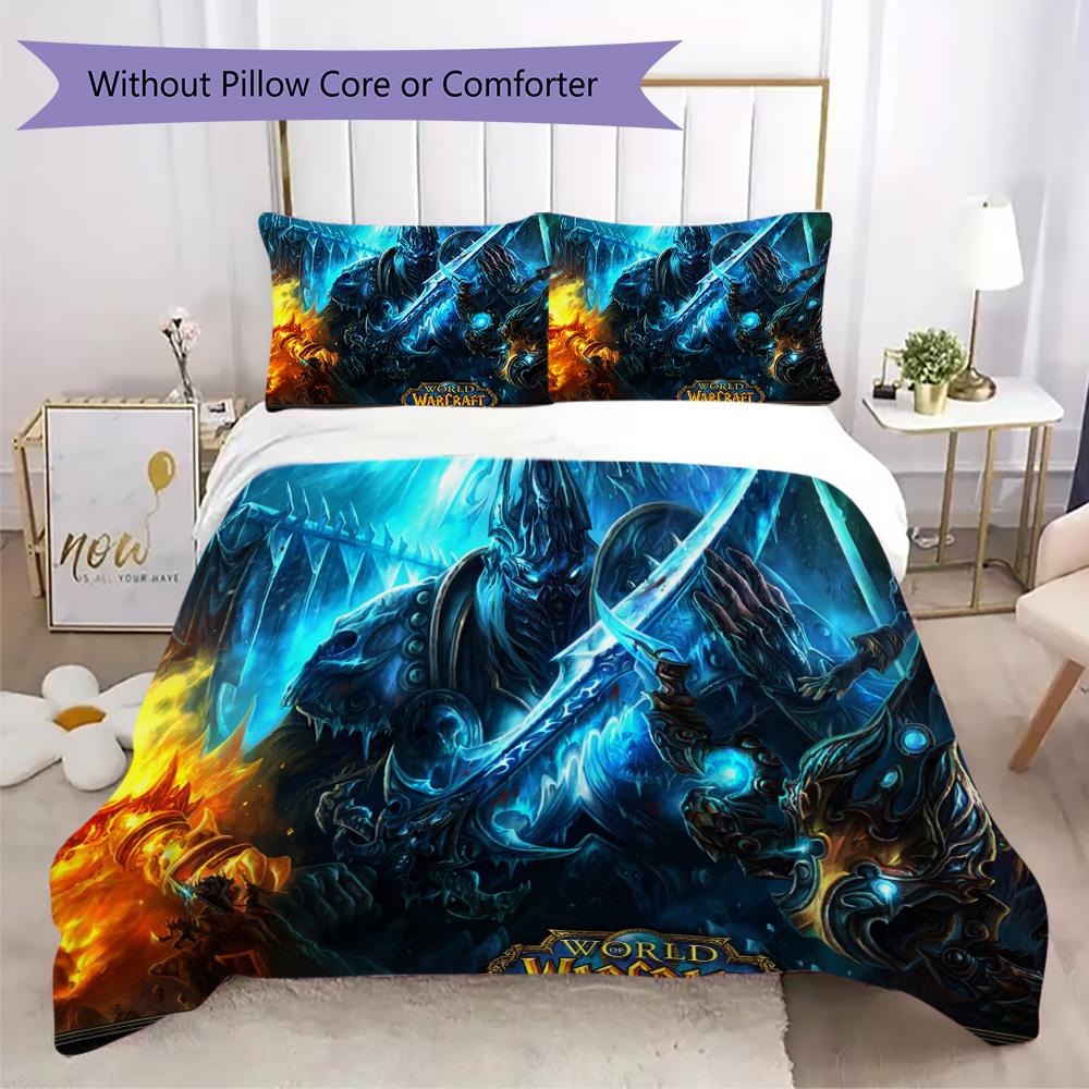 Blizzard Entertainment Game World of Warcraft Home Decoration Soft Printed Sofa Cover Blanket Bedding Down Pillowcase Duvet Cover (without core)H7