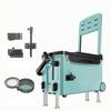 Foldable Multifunctional PP Fishing Box for Shore Anglers, Outdoor Fishermen