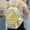 Women's Cartoon Backpack Large Capacity Student Schoolbag
