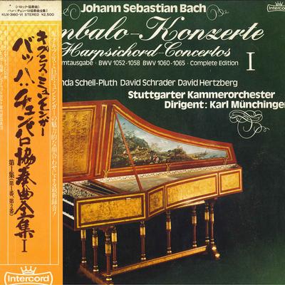 LP Record IGOR KIPNIS, KARL MUNCHINGER, STUTT - Bach: Cembalo Konzerte 1 KUX3160 INTERCORD 1979 Japan Obi Classical Used