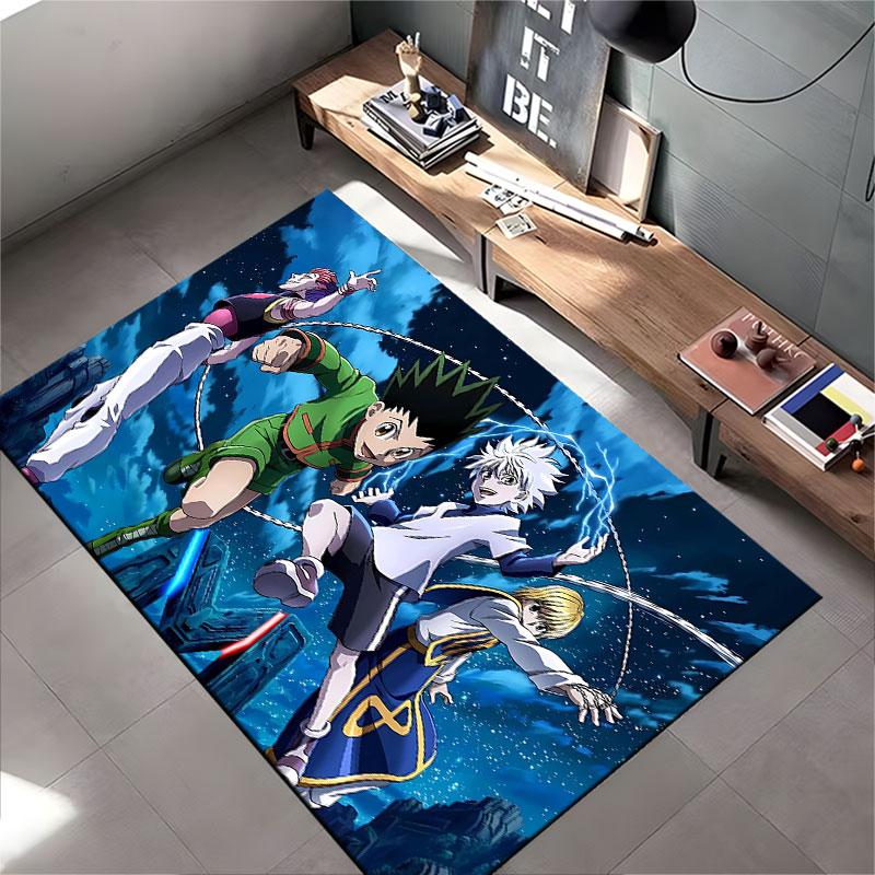 Anime Group Adventure Design suitable as a non-slip mat for the living room or bedroom sofa