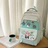 Schultasche, Instagram-Stil japanischer Stil Highschool-Rucksack, Rucksack für weibliche Mittelschülerinnen, College-Student Cartoon Anime