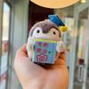 Energy Penguin Plush Doll With Keychain And Notebook Decoration For Gift Or Collection