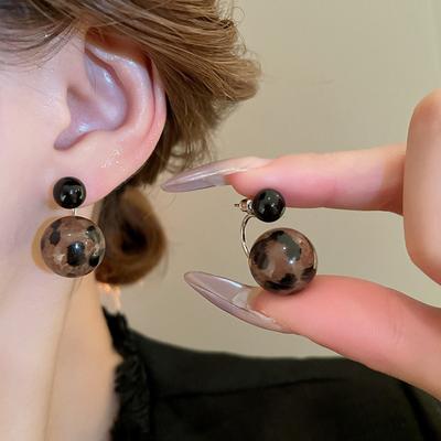 Retro Exaggerated Design Earrings Light Luxury High-End For Women Jewelry Fashion Accessories Creative Gift