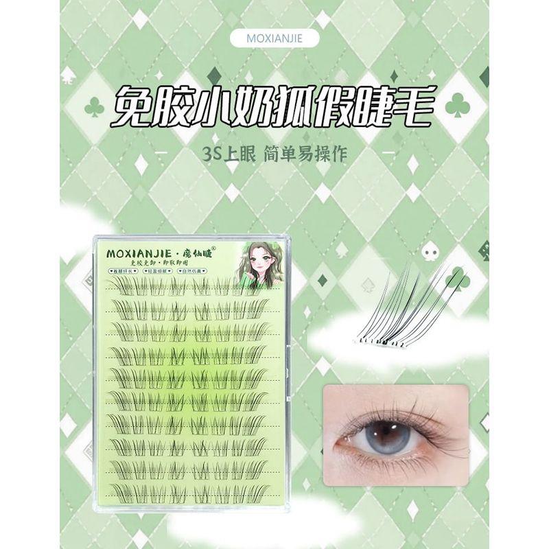 LuxeFlutter - Natural Glue-free Multipack False Eyelashes Cluster