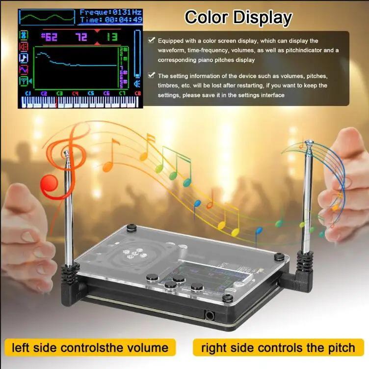 Retro Mini Theremin: OLED Multi-Sound Creative Music Toy