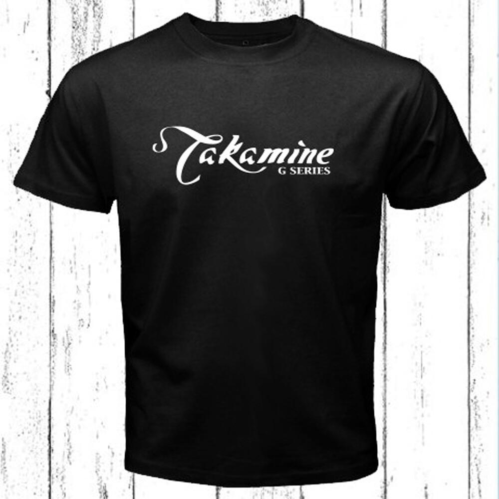 Takamine G-Series Men s Black T-Shirt Size S-5XL Unisex T-Shirt S