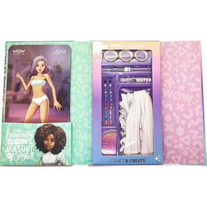 Jouet éducatif - WOW GENERATION - Splash and Create - Tenues créatives - 4 ans et plus - Multicolore