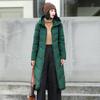 Women Coat TIDENOVEL Winter Women Thick Cotton Padded Coat Down Parka Women Long Jacket Hooded Plus Size