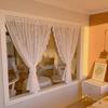French Lace Door Curtain, Partition Curtain, Bedroom Blocking Curtain, Gauze Curtain, Opaque To Light, No Punching, Small Window, Short Curtain