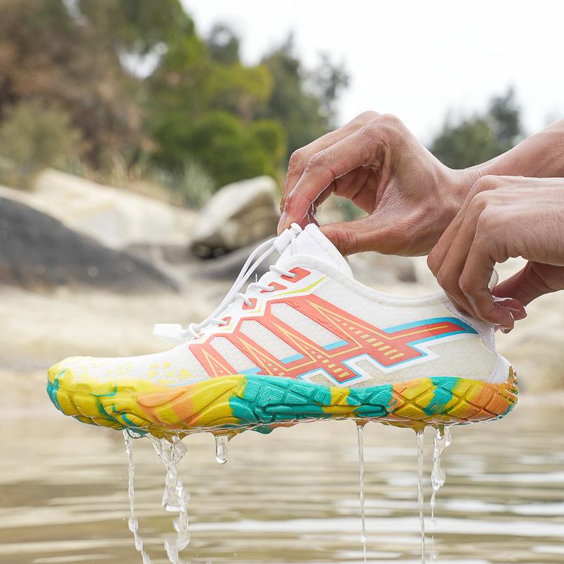 

Уличная обувь для трекинга по ручьям, обувь для вейдинга, мужская и женская пляжная обувь, обувь для снорклинга, спортивная обувь для плавания, велосипедная, альпинистская, пятипалая 47 жёлтый